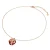 Rafaela Donata Ketting  rose-goud / rood