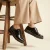Feyn Feyn Veterschoenen zwart Lak