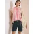 Shirt met burn-out look