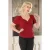 Topvintage exclusive ~ The Joyce top in rood