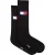 Tommy Hilfiger Uniseks Adult Logo Sokken (Set van 2) (Zwart)