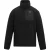 Regatta Heren Frankie Kwart Rits Fleece (Zwart)
