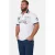 Jan Vanderstorm regular fit polo +FIT Collectie Plus Size – wit
