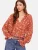 Lipsy Blouse  rosa / roestrood / zwart