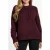 GUESS Ahlam Crop Cn Embro Regal Plum Heather
