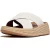 FitFlop F-mode espadrille leather flatform cross slides