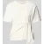 Christian Berg Woman T-shirt met knoopdetail en ronde hals