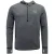 Sergio Tacchini Lange Mouw Halflange Zip Up Capuchon Grijs Heren Idra Sweaters 37678 961