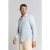 No Excess Shirt Vertical Small Stripes With Linen Cloud