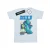 Disney Heren Monsters University Poster T-Shirt (Wit)