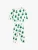 Koton Overall  groen / wit