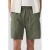 Levi’s linnen regular fit casual short – donkergroen