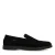 Manfield suède loafers zwart