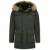 Enos Winterjas parka met grote echte bontkraag