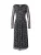 s.Oliver BLACK LABEL Jurk  zwart / wit