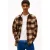 Tommy Jeans geruit overshirt bruin