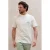 Kultivate relaxed gebloemd T-shirt met backprint ecru