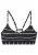 BENCH Bikinitop  zwart / wit