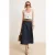 TRENDYOLMİLLA Dames Donkerblauw Effen Maxi Rokken