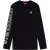 Fenchurch Walsh Regular T-shirt voor heren (Zwart)