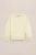 WE Fashion – Meisjes oversized trui – Oversized – Lichtgeel – Katoen –