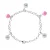 Breloques armband zoetwater watercultuur kralen en kristallen preciosa zilver 925