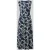 SWING regular fit midi-jurk met all-over bloemenmotief