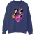 Disney Dames/Dames Love Hearts Mickey & Minnie Mouse Sweatshirt (Marineblauw)
