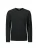 No Excess T-Shirt Long Sleeve Granddad Slub Melange Black  XL