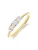 Lucardi Ring  goud / transparant