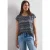 Blouse met ronde hals