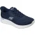 Skechers Go Walk Flex Polyester Heren Navy Sportschoenen