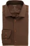 OLYMP Luxor 24/Seven Dynamic Flex Modern Fit Jersey shirt rood-oranje, Effen