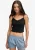 Superdry & Co Top ‘Essential’  zwart