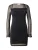 MYLAVIE by Sarah Harrison Cocktailjurk  zwart