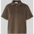 My Essential Wardrobe loose fit poloshirt met korte knoopsluiting model ‘Helle’