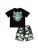 Denokids Set  mintgroen / zwart