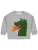 Fred’s World by GREEN COTTON Sweatshirt  bruin / grijs gemêleerd / donkergroen / oranje