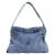 Desigual denim schoudertas blauw