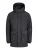 JACK & JONES Winterparka ‘FINN’  zwart gemêleerd