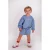 The New Chapter loose sweatshort blauw