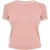 Jack Wills Trinkey Ringer T-shirt voor dames (Roze)