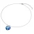 Rafaela Donata Ketting  blauw / zilver