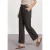 Street One Dames Broek met Straight Leg pijpen in casual pasvorm en omgeslagen boorden in Bruin