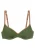 Bruno Banani Bikinitop  brons / olijfgroen