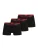 HUGO Boxershorts  rood / zwart