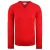 Lacoste Zuiver Scheerwol Heren Trui Rood