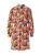 Warehouse Blousejurk  geel / aubergine / oranje / zwart / wit