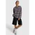 Alix the Label wide leg bermuda short – zwart
