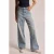 America Today high waist flared jeans medium blue denim